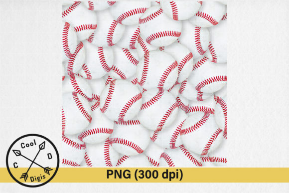 Download Seamless Baseball Pattern PN - Premium Resources