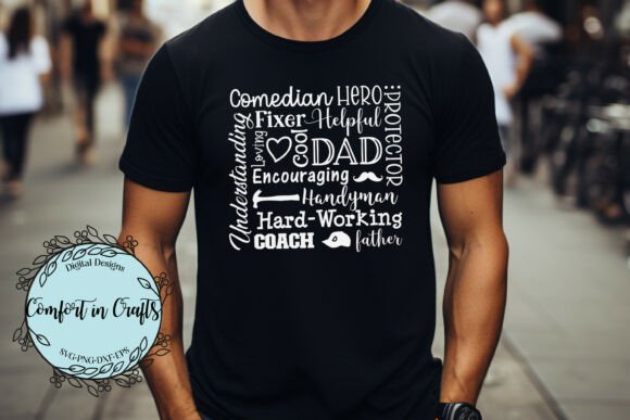 Download Father's Day Word Art SVG &amp; Sublimation - Father Collection