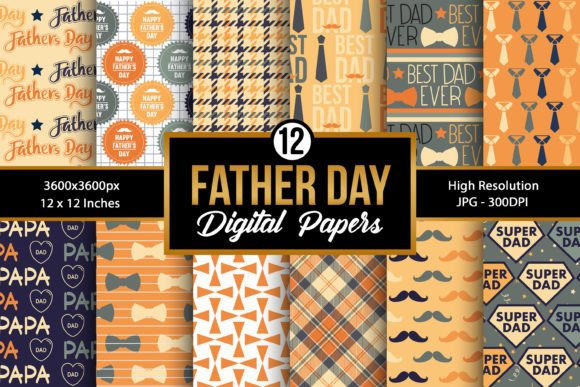 Download Father's Day Seamless Pattern Background - Father Collection