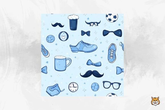 Download Father's Day Seamless Pattern - Father Collection
