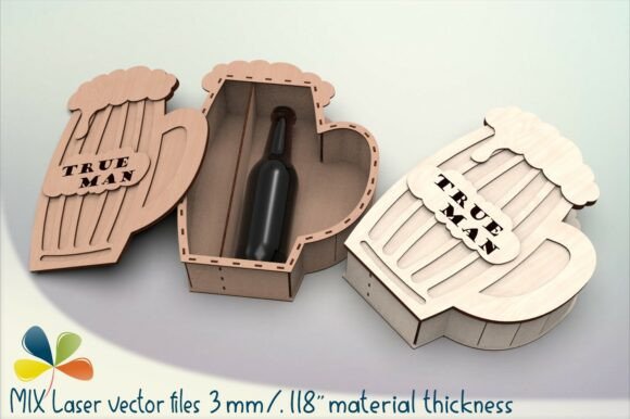 Download Beer Mug Gift Box Svg Father's Day - Father Collection