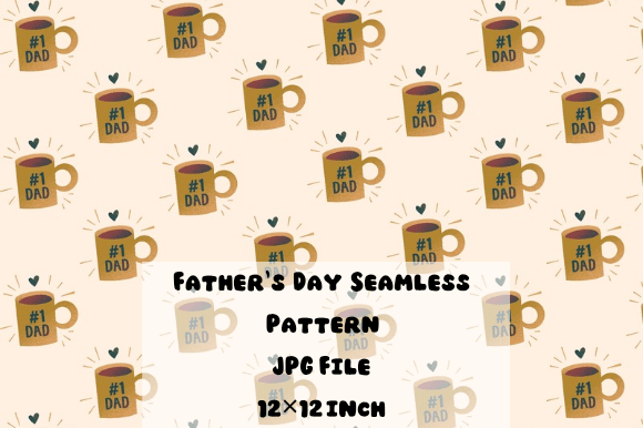 Download Father's Day Seamless Pattern - Father Collection