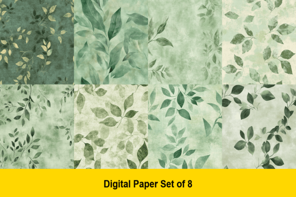 Download Soft Green Botanical Papers - Soft green Collection